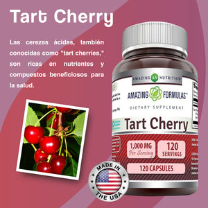 AMAZING FORMULAS TART CHERRY 1000 MG  120 CAPSULES