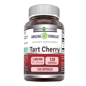 Amazing Formulas Tart Cherry 1000 Mg Antioxidante  120 Cáps