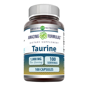 AMAZING NUTRITION TAURINE 1000 MG 100 CAPSULES