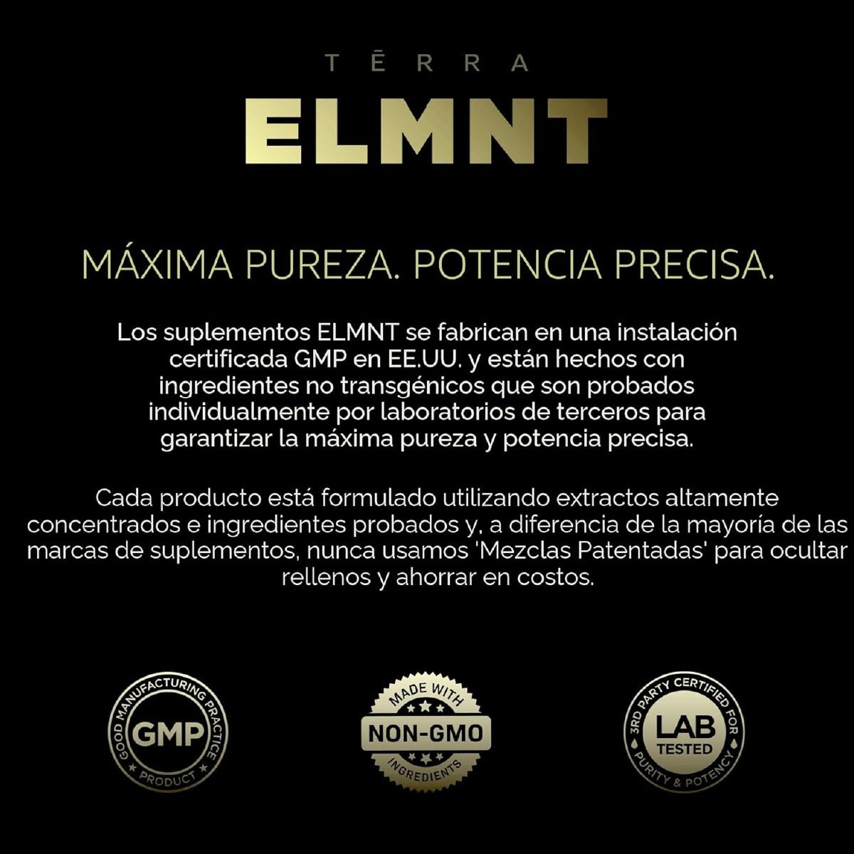 TERRA ELMNT Multi Collagen Burn Shots Líquidos de Colágeno 450 ml Apoyo Belleza, Piel, Cabello, Uñas y Control de Peso - Hi Vitamins