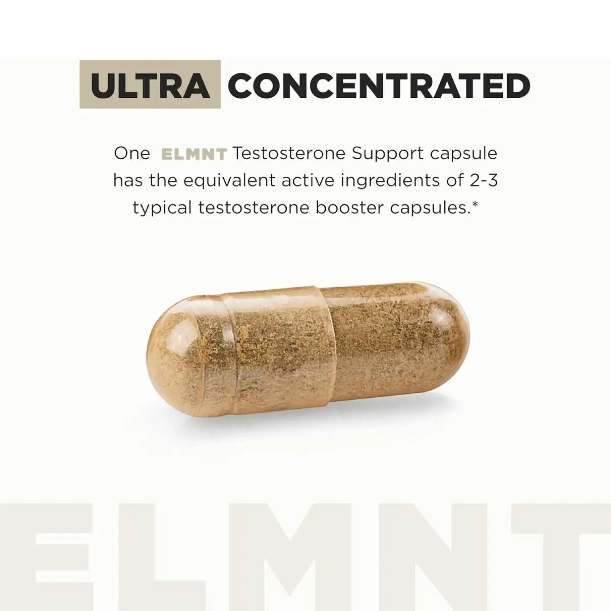TERRA ELMNT Testosterona de 21,800 mg para hombres - Hi Vitamins