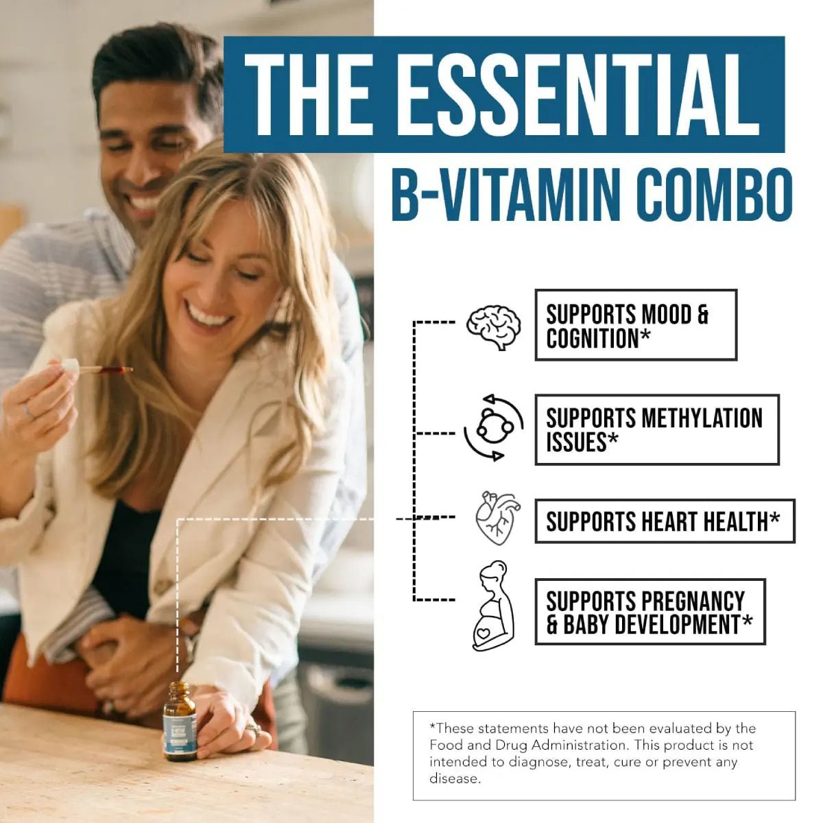 Triquetra Health 5 - MTHF + Methyl B12 1fl Oz sabor a Bayas - Hi Vitamins