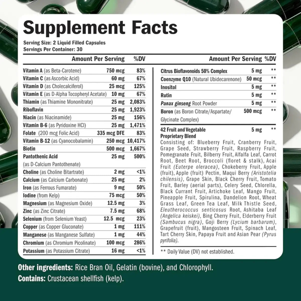 Vimerson Health Multivitamínico para Hombre 60 Cápsulas - Hi Vitamins