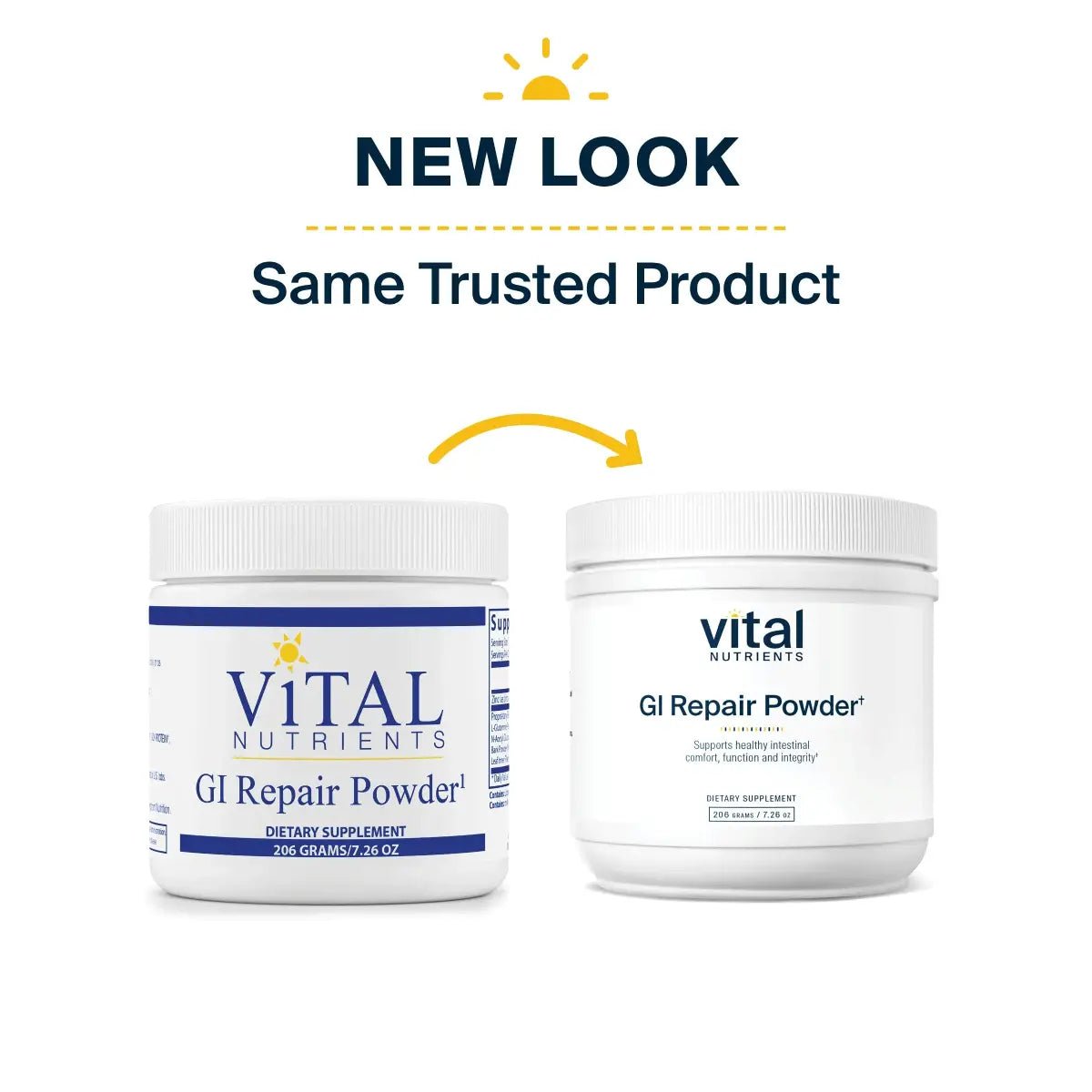 Vital Nutrients GI Repair Powder 206 G 7.26 Oz - Hi Vitamins