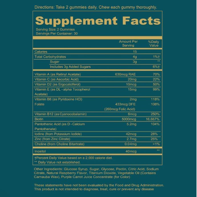 Weem Hair, Skin & Nails 60 Gomitas - Hi Vitamins