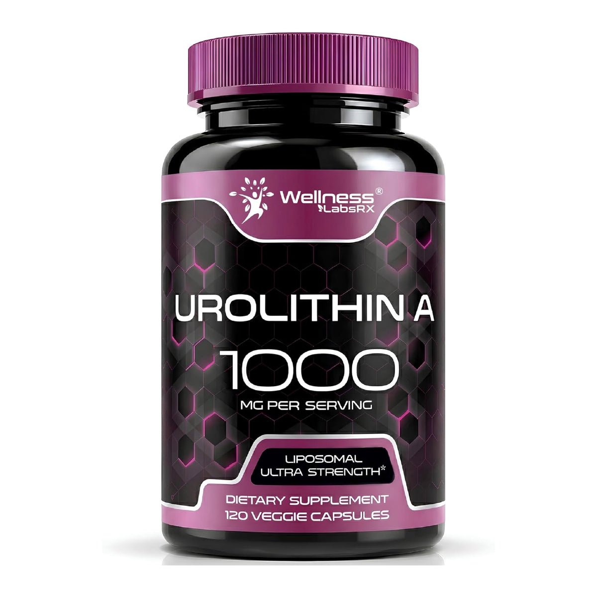 Wellness LabsRx Urolitina A 1000 mg 120 Cápsulas Apoyo Energía Celular Salud Muscular y Función Mitocondrial - Hi Vitamins