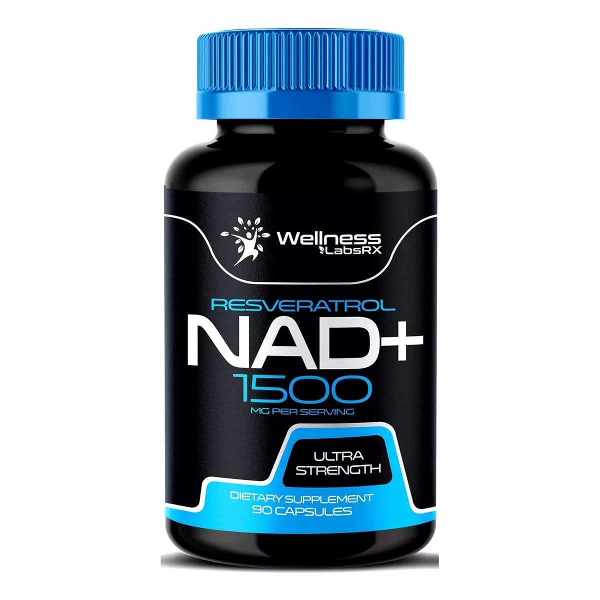Wellness Labsrx® Liposomal NAD+ con Resveratrol 1500 Mg 90 Cápsulas - Hi Vitamins