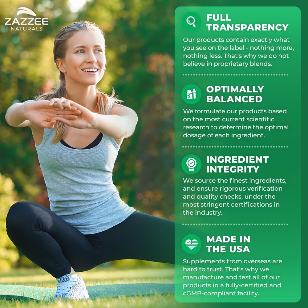 Zazzee Naturals Serrapeptasa 120,000 SPU 120 Cápsulas - Hi Vitamins