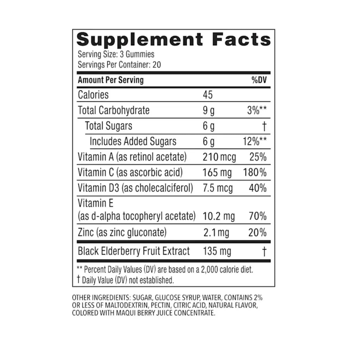 Zarbee's Apoyo Inmunológico Diario 60 Gomitas - Hi Vitamins