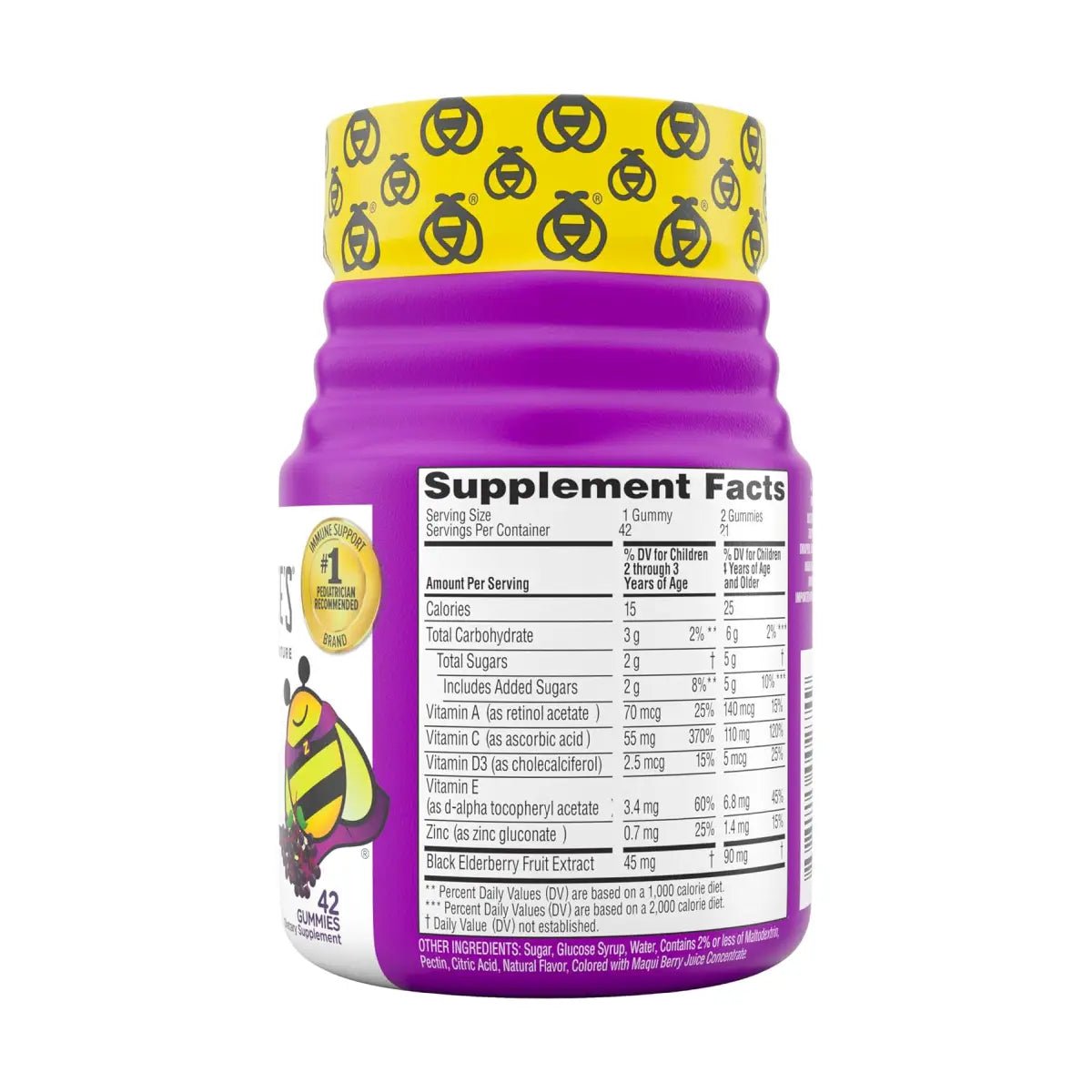 Zarbee's Apoyo Inmunológico Diario para Niños 42 Gomitas - Hi Vitamins