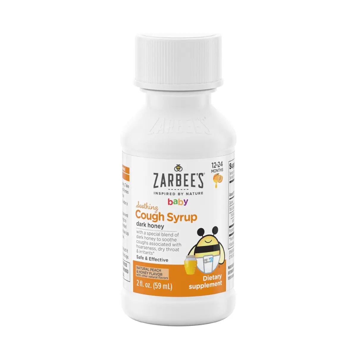 Zarbee’s Baby Soothing Cough Syrup 59 ml sabor Melocotón - Hi Vitamins