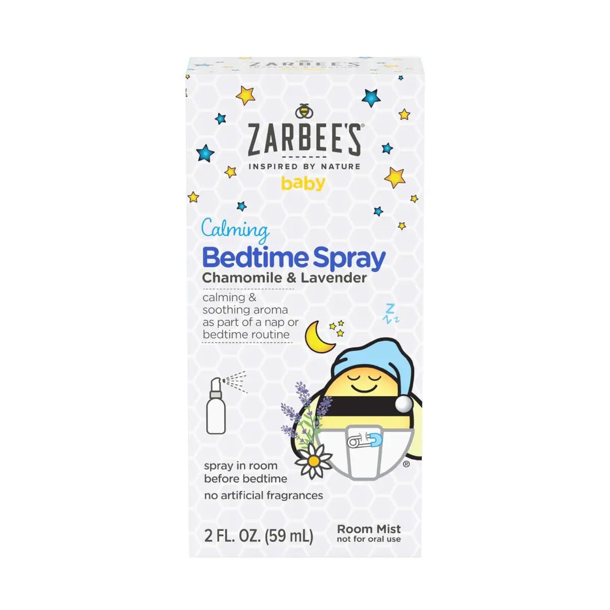 Zarbee’s Baby Spray Calmante con Lavanda y Manzanilla 59 ml - Hi Vitamins