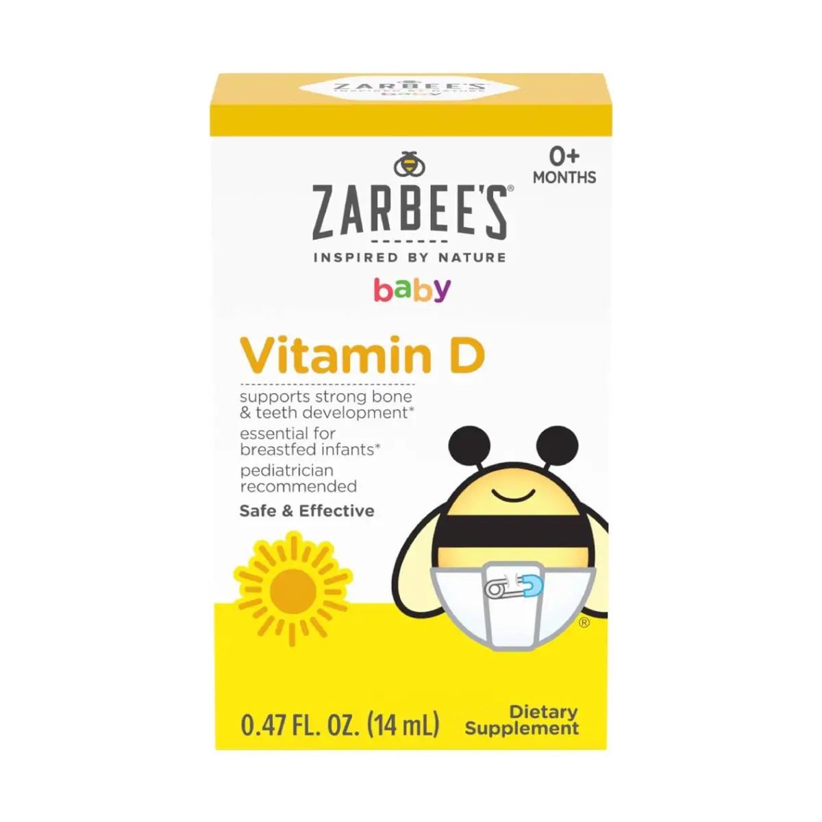 Zarbee's Baby Vitamina D 14 ml - Hi Vitamins