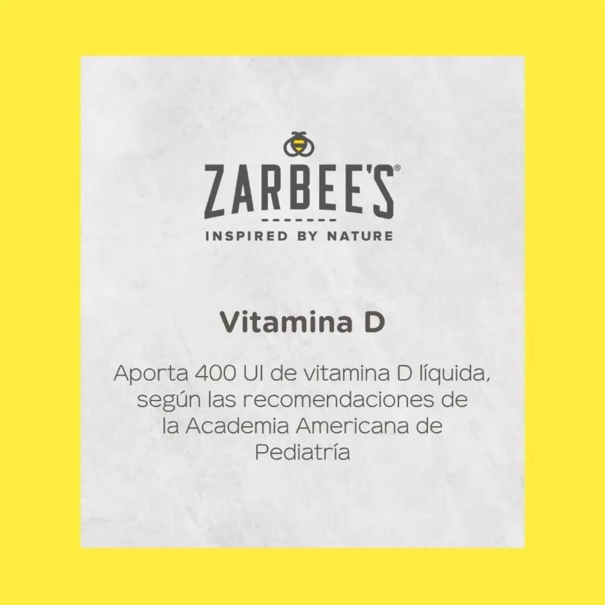 Zarbee's Baby Vitamina D 14 ml - Hi Vitamins