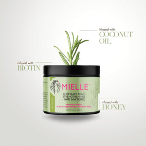 Mielle Rosemary Mint Strengthening Hair Hydration 340 G