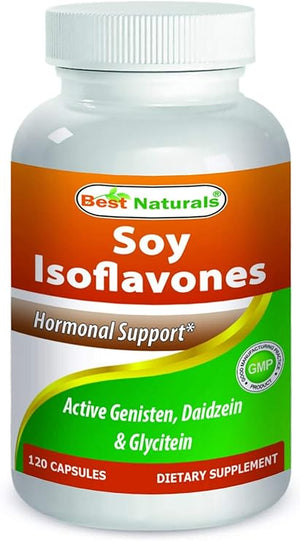 BEST NATURALS SOY ISOFLAVONES 750 MG 120 CAPSULES