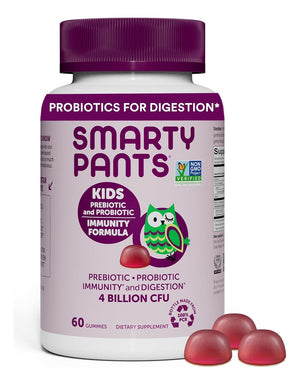 SMARTYPANTS KIDS PREBIOTIC PROBIOTIC 4 BILLION 60 GUMMIES