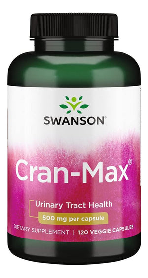 Swanson Cran-max 500mg Salud Tracto Urinario 120 Cápsulas - Epic Naturals