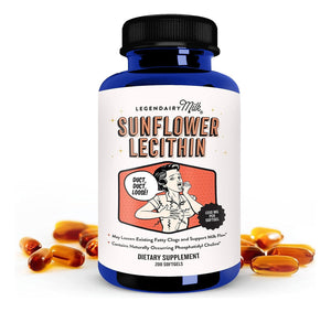 LEGENDARY MILK SUNFLOWER LECITHIN 200 SOFGELS