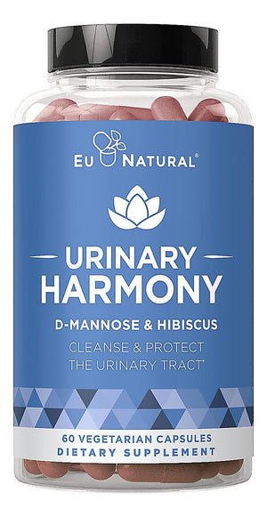 Eu Natural Urinary Harmony D-mannose & Hibiscus 60 Capsules