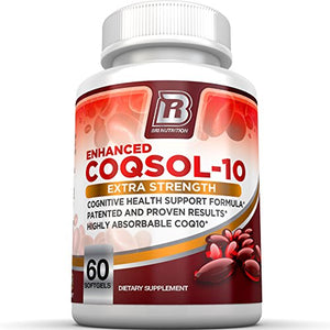 BRI NUTRITION ENHANCED COQSOL-10 60 SOFTGELS