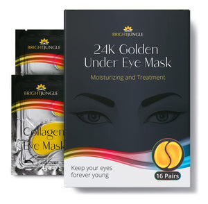 Brightjungle 24k Golden Under Eye Mask Collagen16 Pairs