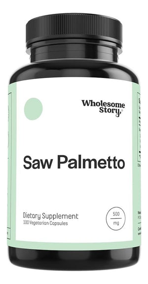 WHOLESOME STORY® SAW PALMETTO 500MG 100 CAPSULES