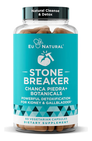 EU NATURAL STONE BREAKER CHANCA PIEDRA + BOTANICALS 60 CAPSULES