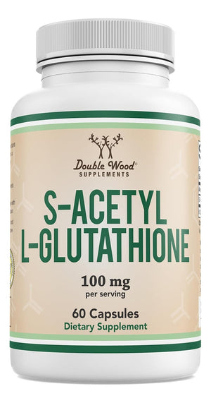 DOUBLE WOOD S-ACETIL L-GLUTATIONE 100MG 60 CAPSULES