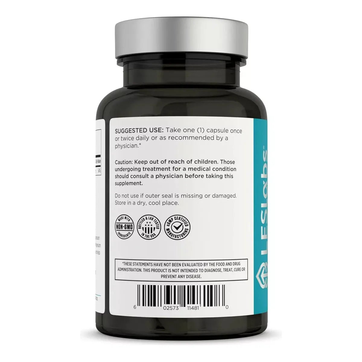 Leslabs Citrato de Magnesio 120 Cápsulas - Hi Vitamins