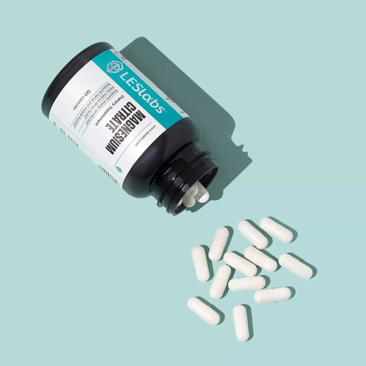 Leslabs Citrato de Magnesio 120 Cápsulas - Hi Vitamins