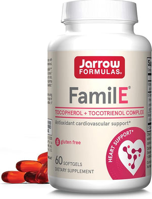 JARROW FORMULAS FAMILE TOCOPHEROL + TOCOTRIENOL COMPLEX 60 SOFTGELS