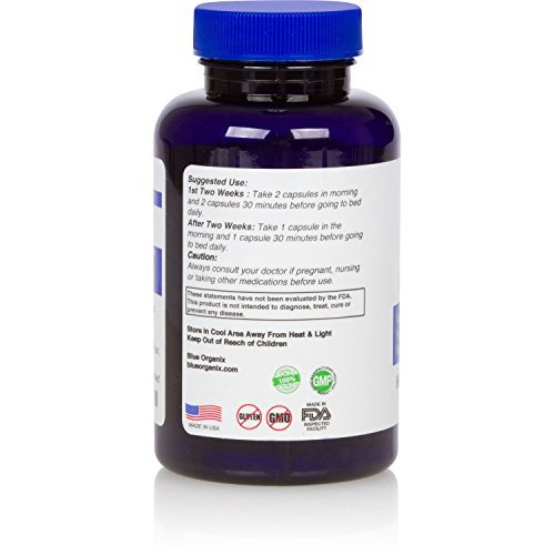 Blue Organix Herbal Supplement 60 Cápsulas - Hi Vitamins