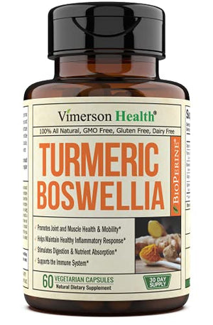 Vimerson Health Turmeric Boswellia 60 Cápsulas