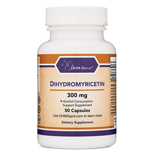 DHM DEPOT DIHIDROMYRICETIN 300 MG 50 CAPSULES