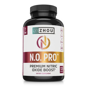 ZHOU N.O. Pro Premium Nitric Oxide Boost 120 Cápsulas