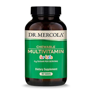 Dr. Mercola Chewable Multivitamin for Kids 60 Tabletas