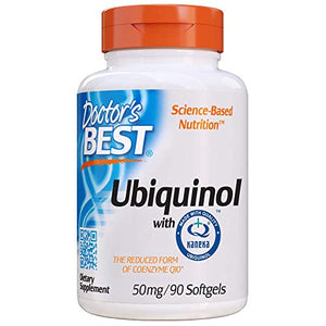 Doctor's Best Ubiquinol 50mg 90 Cápsulas blandas