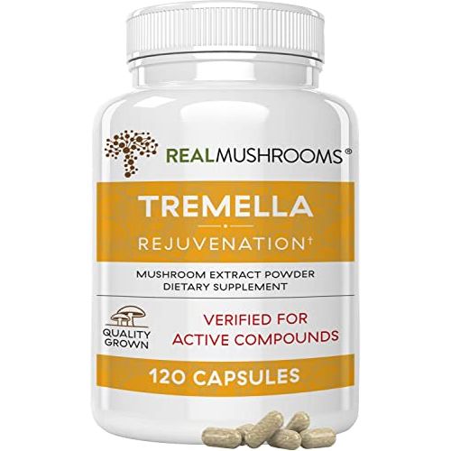 Real Mushrooms„¢ Tremella Rejuvenation 500 Mg 120 Cápsulas - Hi Vitamins