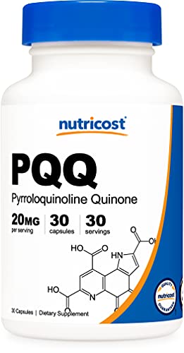 Nutricost PQQ  20 mg 30 Cápsulas