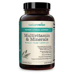 NatureWise Women's Stress Support Multivitamin and Minerals 60 Cápsulas