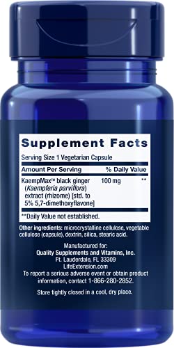 LIFE EXTENSION MALE VASCULAR SUPPORT 30 CAPSULES