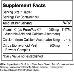 Zahler PUREWAY C 1000 mg 90 Tabletas