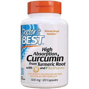 Doctor's Best Curcumin 500 Mg 120 Cápsulas