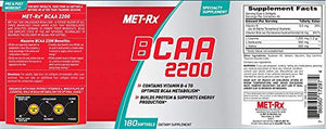 MET-Rx BCAA 2200 180 Cápsulas