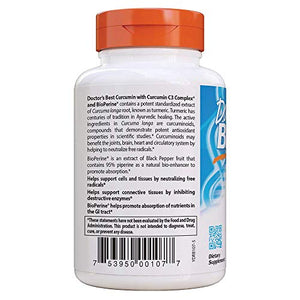 Doctor's Best Curcumin 500 Mg 120 Cápsulas