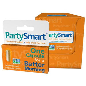 PartySmart Herbal Supplement 10 Cápsulas