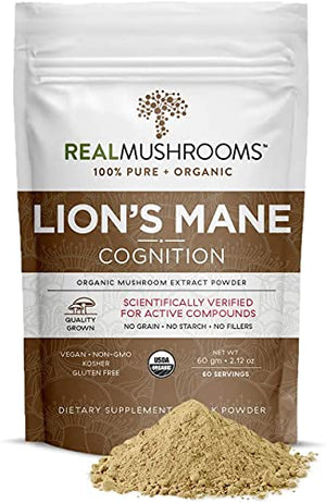 Real Mushrooms Lion's Mane Cognition 60 grs