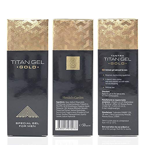 Titan Gel Gold Special Gel For Men 50 Ml - Hi Vitamins