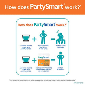 PartySmart Herbal Supplement 10 Cápsulas